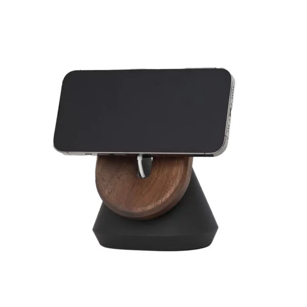 Oakywood MagSafe iPhone Stand - Walnut