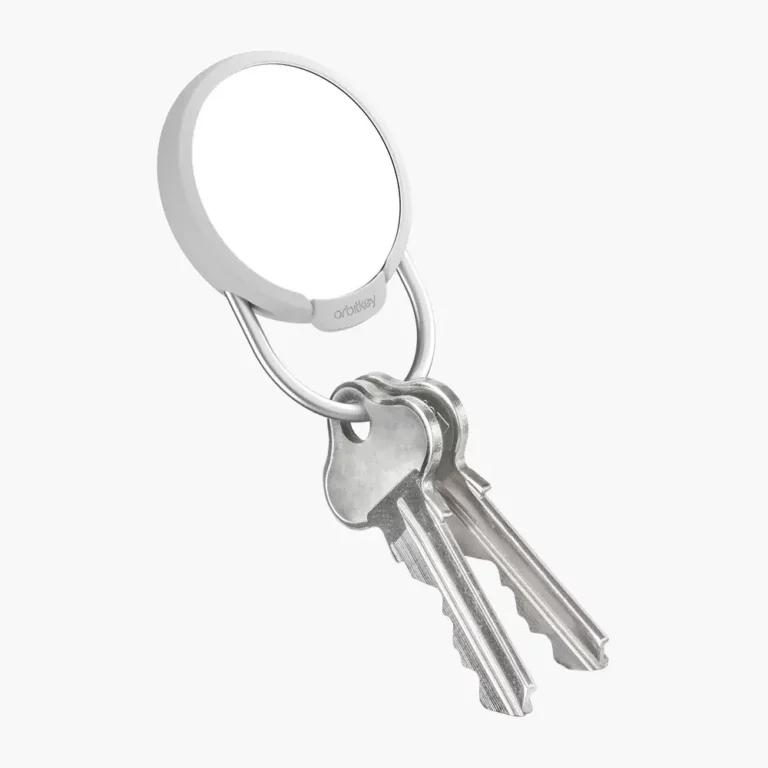 Étui Airtag Orbitkey argent