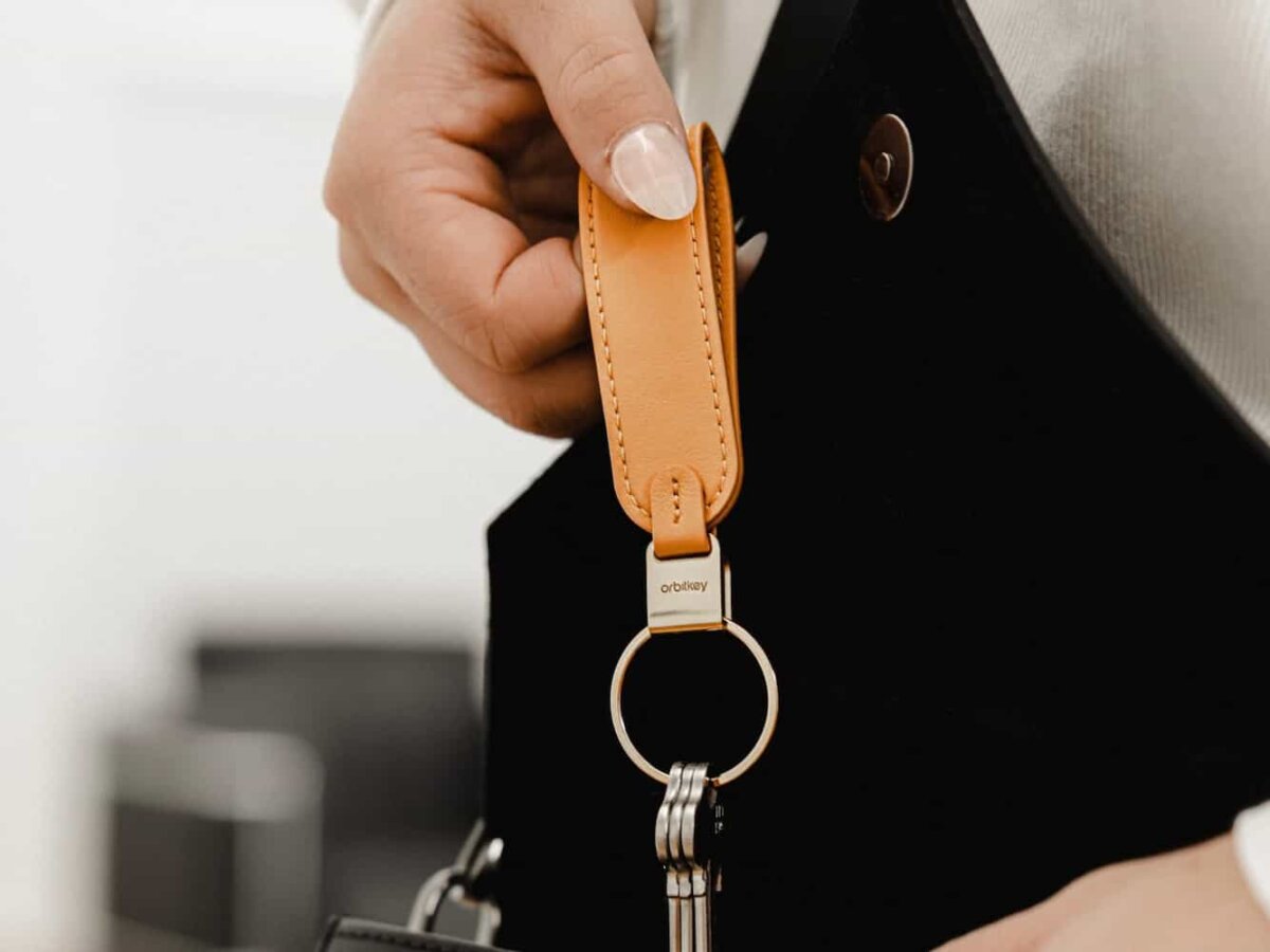 Orbitkey - Loop Keychain Orange - Porte-clés