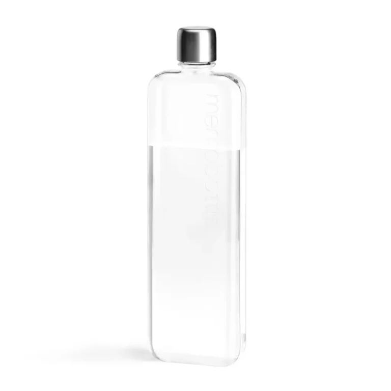 Memobottle Slim drinking bottle - transparent