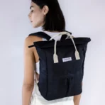 Kind Bag Backpack Medium Pebble Black - Backpack