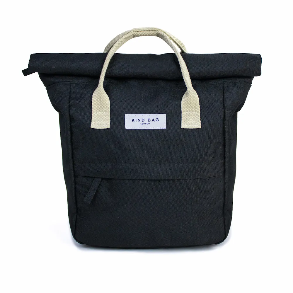 Kind Bag Backpack Black / Noir - sac à dos compact aux couleurs vives