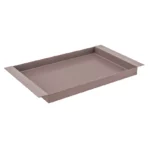 Remember metal tray Ryo large made of metal - mocha