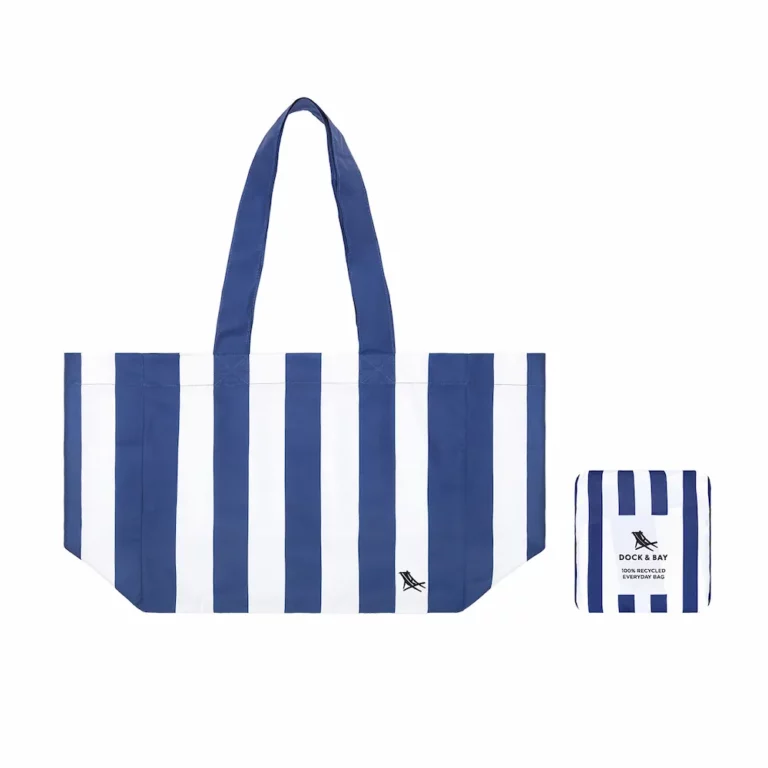 Travel Tote Bag von Dock & Bay - Navy Blau