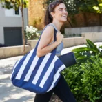 Travel Tote Bag from Dock & Bay Navy