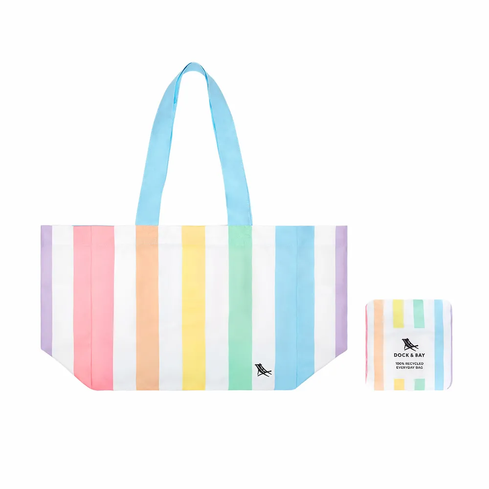 Dock and Bay Tote Bag Unicorn Waves