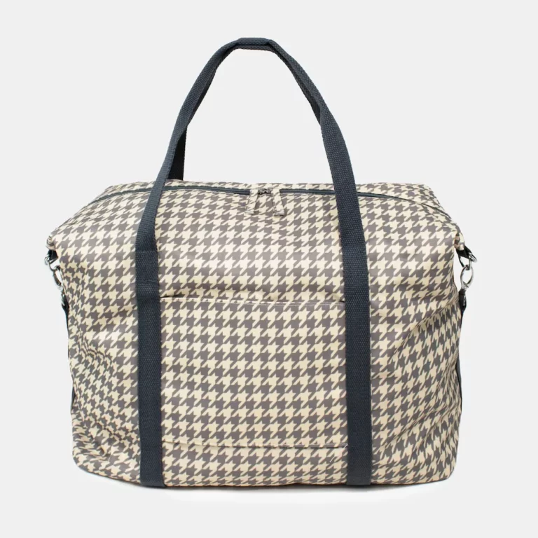 Kind Bag Weekender Bag Dogtooth Brown